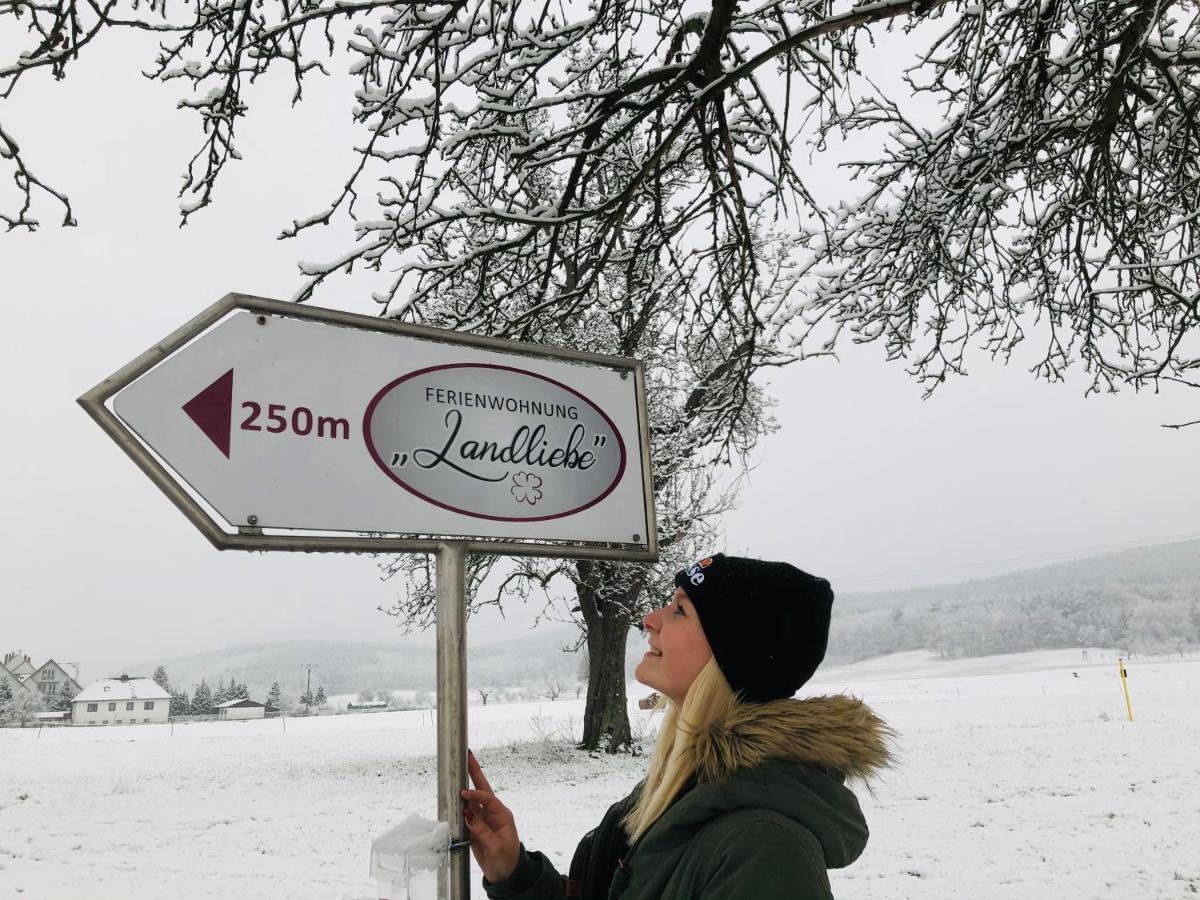 Ferienwohnung Landliebe Рудольштадт Экстерьер фото